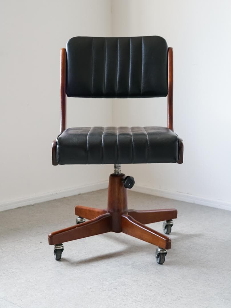 60-70's \"ニイダ木工\" ヴィンテージチェア 椅子 ミッドセンチュリー