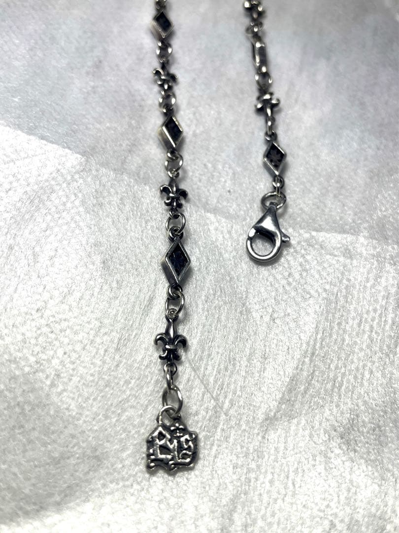 【slver925】BLESS ユリモチーフ 2WAY アンクレット＆ブレス