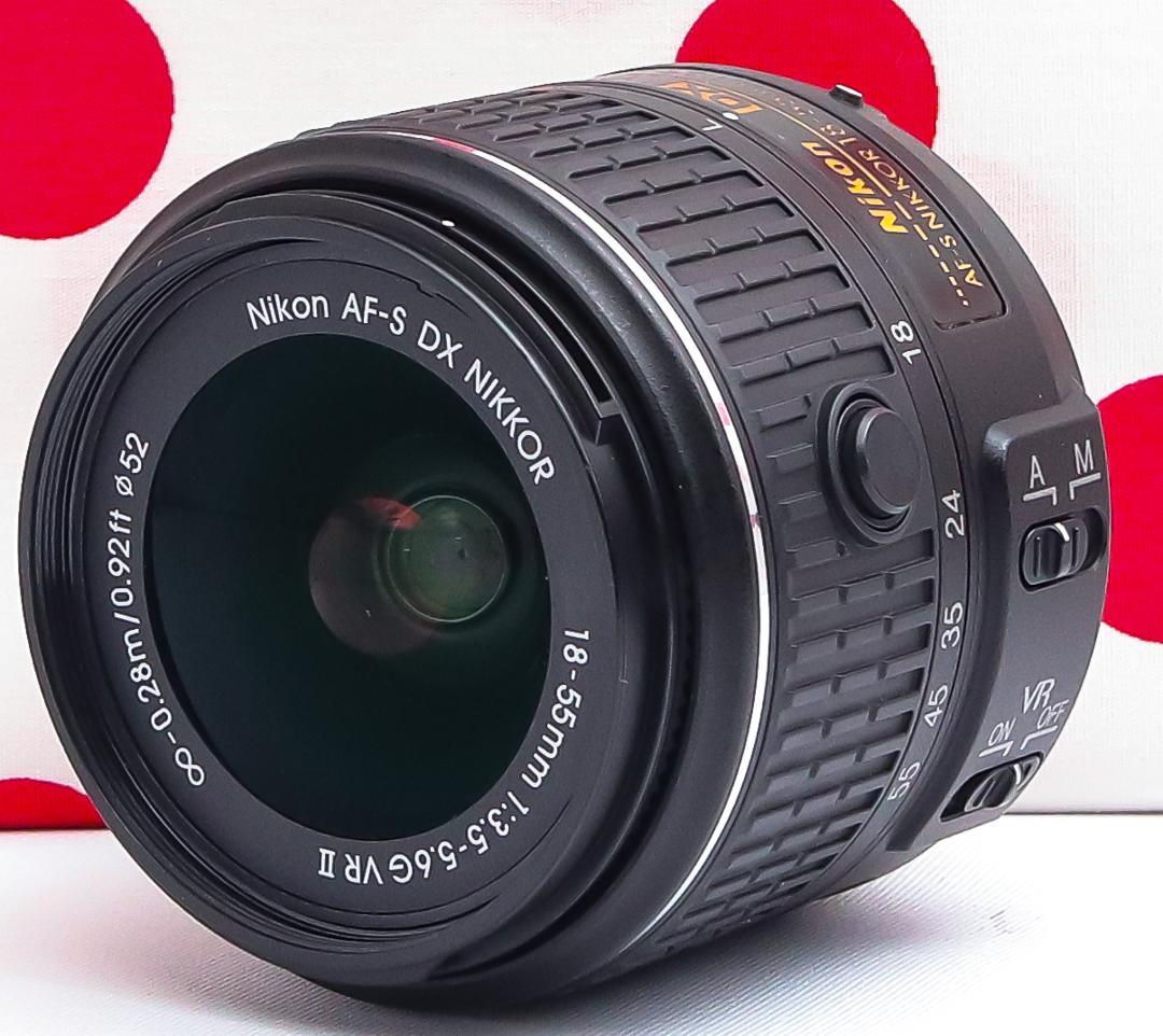 もー Nikon ❤Wi-Fi搭載&自撮り可❤超高画質❤一眼レフカメラ