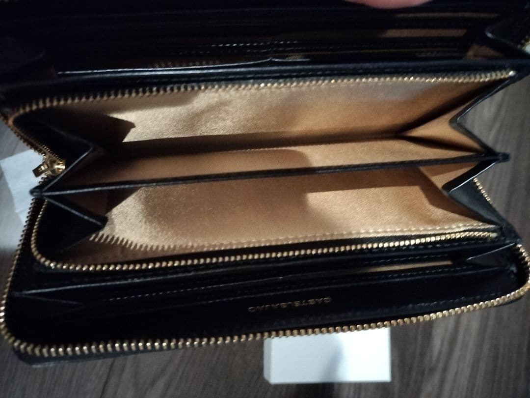 CASTELBAJAC ブラックレザー長財布