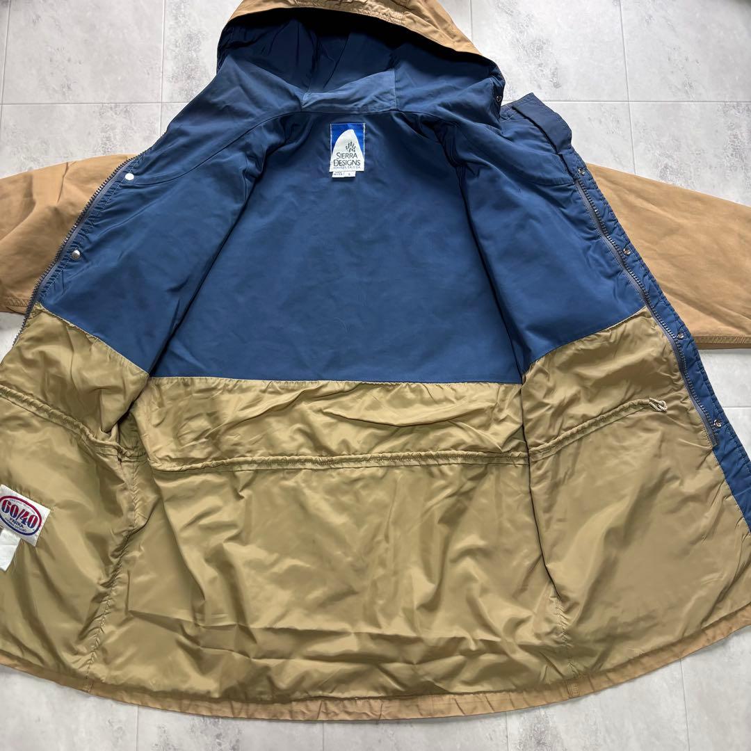 【美品】80s シェラデザイン ロクヨンパーカー USA製 Lサイズ 8本杉