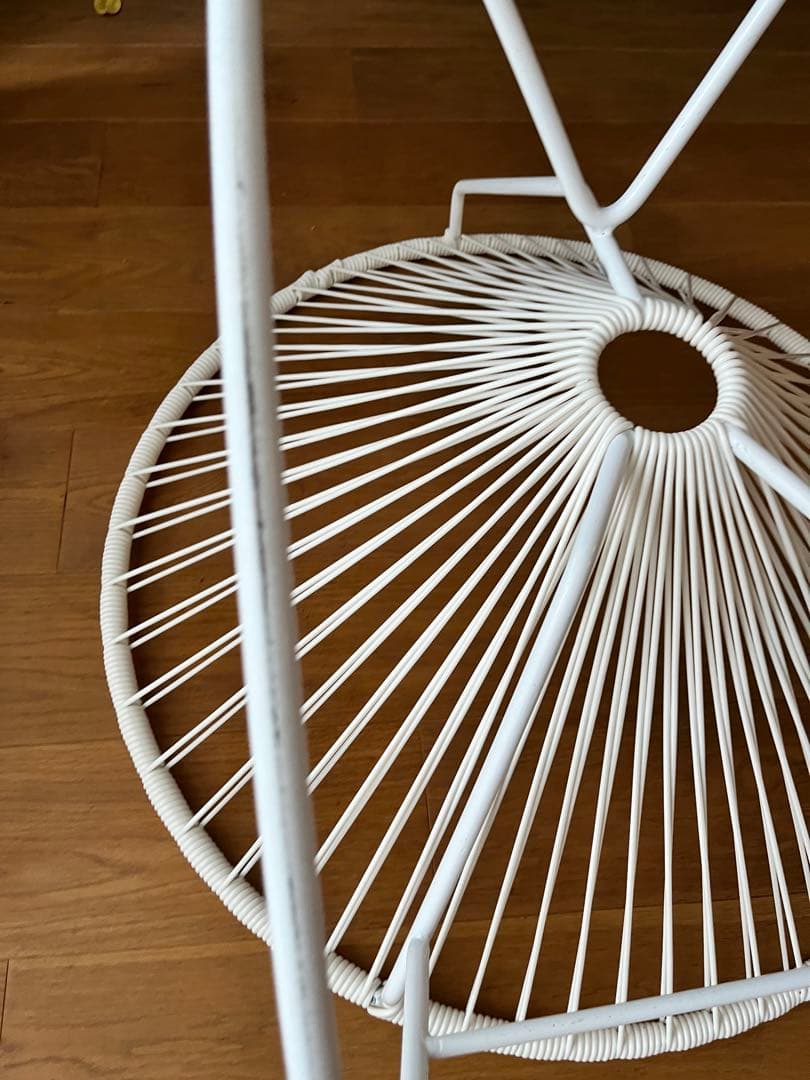 【正規品】アカプルコ ロッキングチェア　オールホワイト　メトロクス