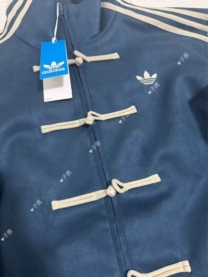 adidas アディダス 限定 トラックジャケットダー ネイビー L-