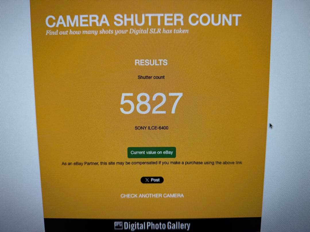 デジタルカメラ Sony a6400 Oversea Version(English Menu)