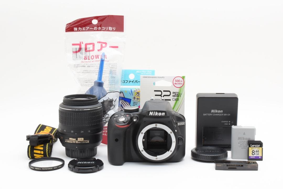⭐️美品！スマホ転送OK⭐️Nikon D3300 レンズキット 入学 卒業式