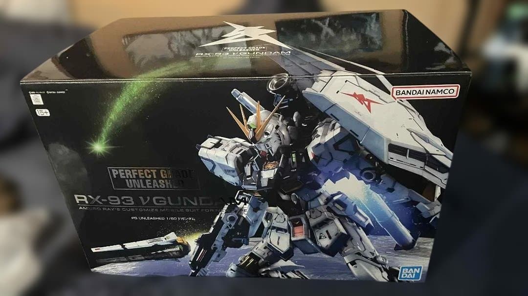 PG UNLEASHED 1/60 νガンダム+LEDユニット　【新品、開封】