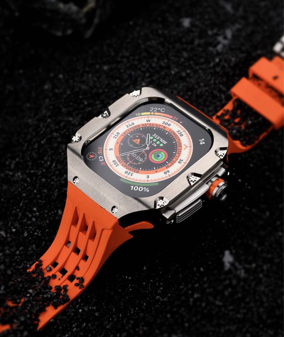 アップルウォッチ バンド Ultra 49mm用ケース 　カスタム