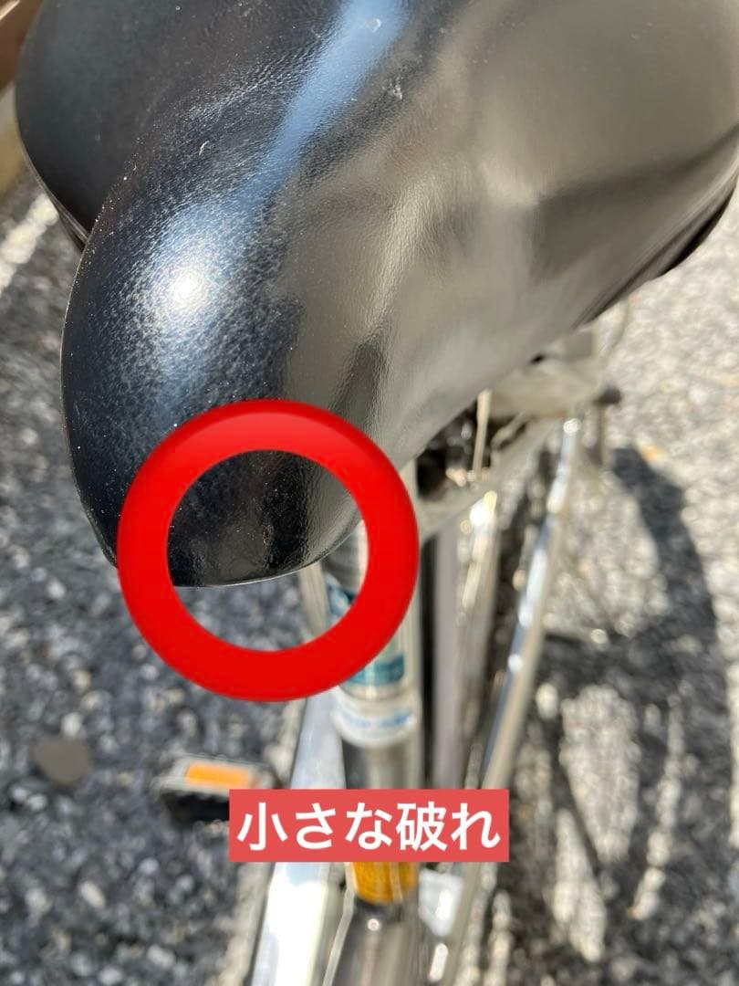 ブリヂストン　アルベルト　26インチ　シルバー　　【引き取り限定】　５段変速