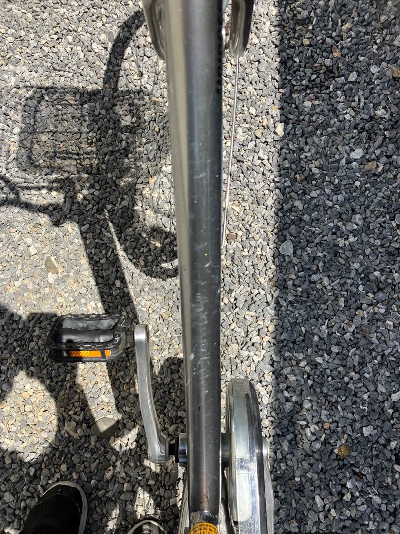 ブリヂストン　アルベルト　26インチ　シルバー　　【引き取り限定】　５段変速