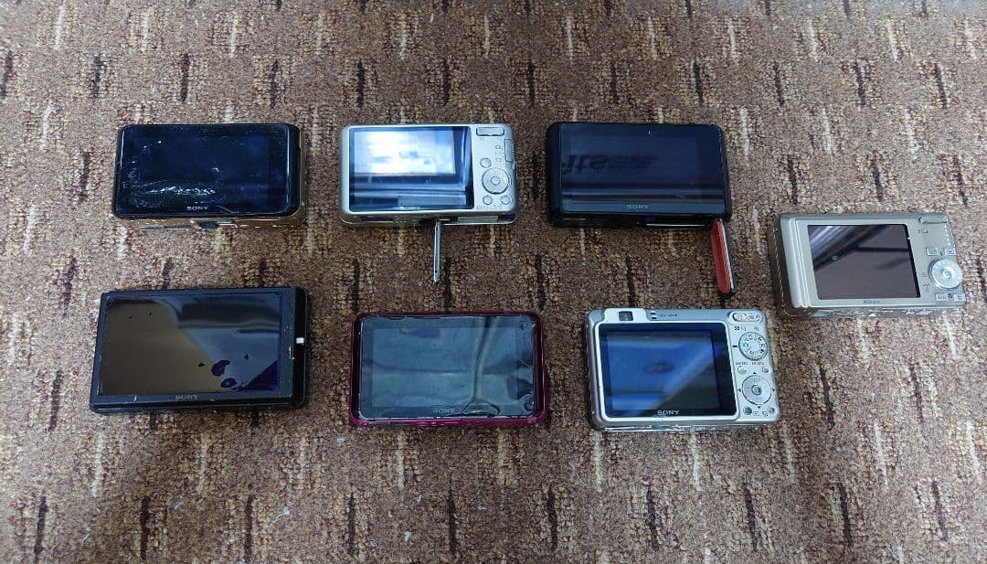 デジカメまとめ売り　ジャンク品