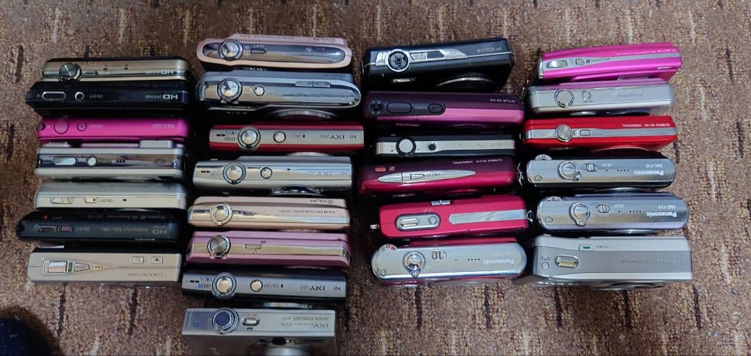 デジカメまとめ売り　ジャンク品