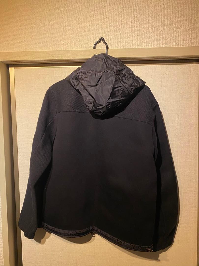 隼*様 モンクレール　フリースパーカー ネイビー
