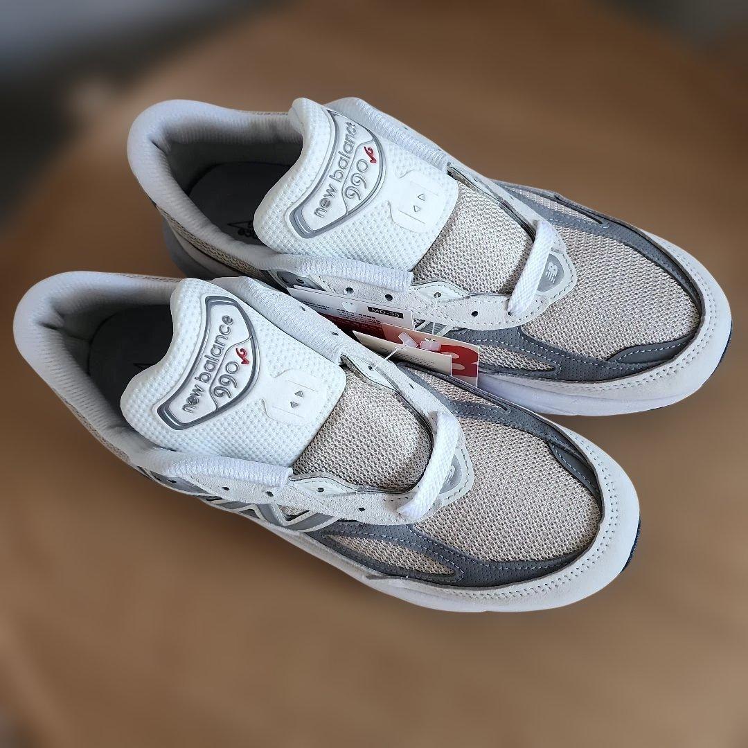 New Balance U990NC6 27,5cm ホワイト/グレー新品未使用