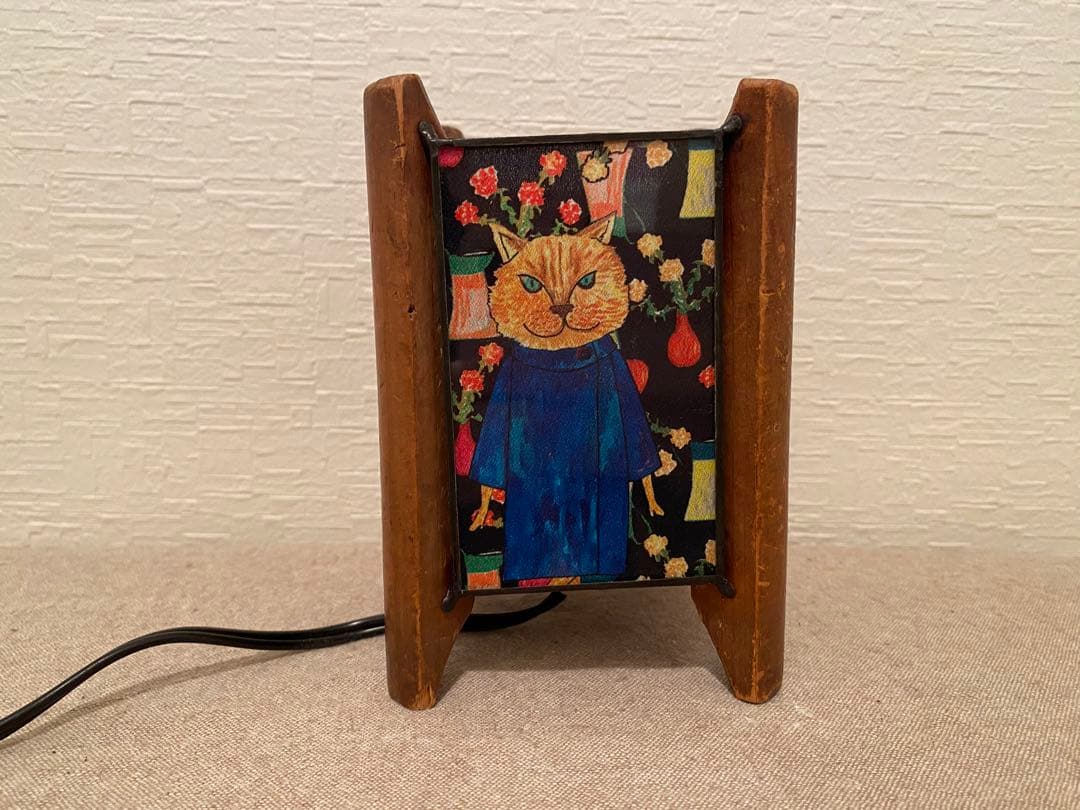 ハンドメイド⭐︎可愛い⭐︎世界で１つ　ナイトランプ　mannine マンナイン