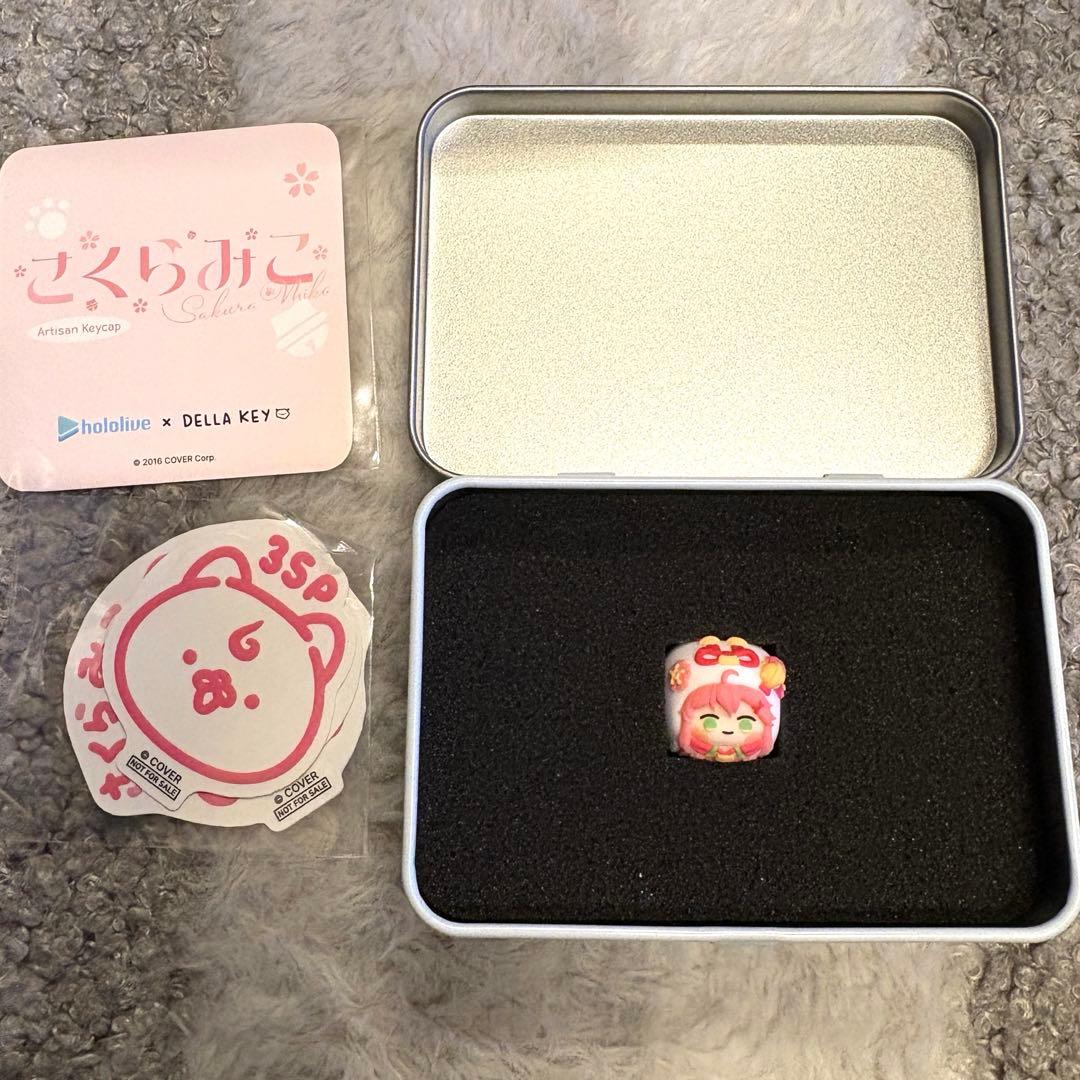 Della key x hololiveさくらみこArtisan Keycap