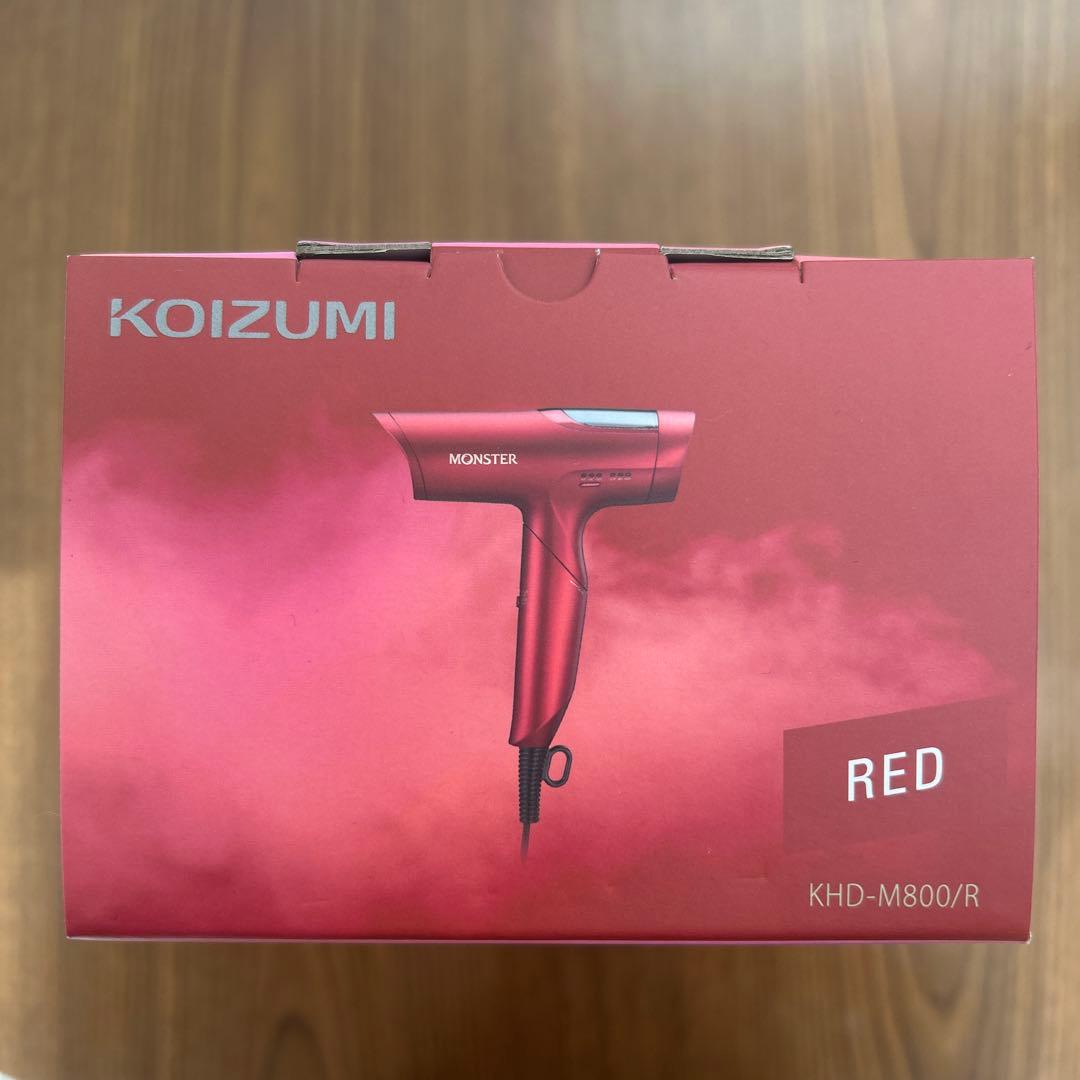 【Koh】MONSTER ヘアドライヤー レッド
