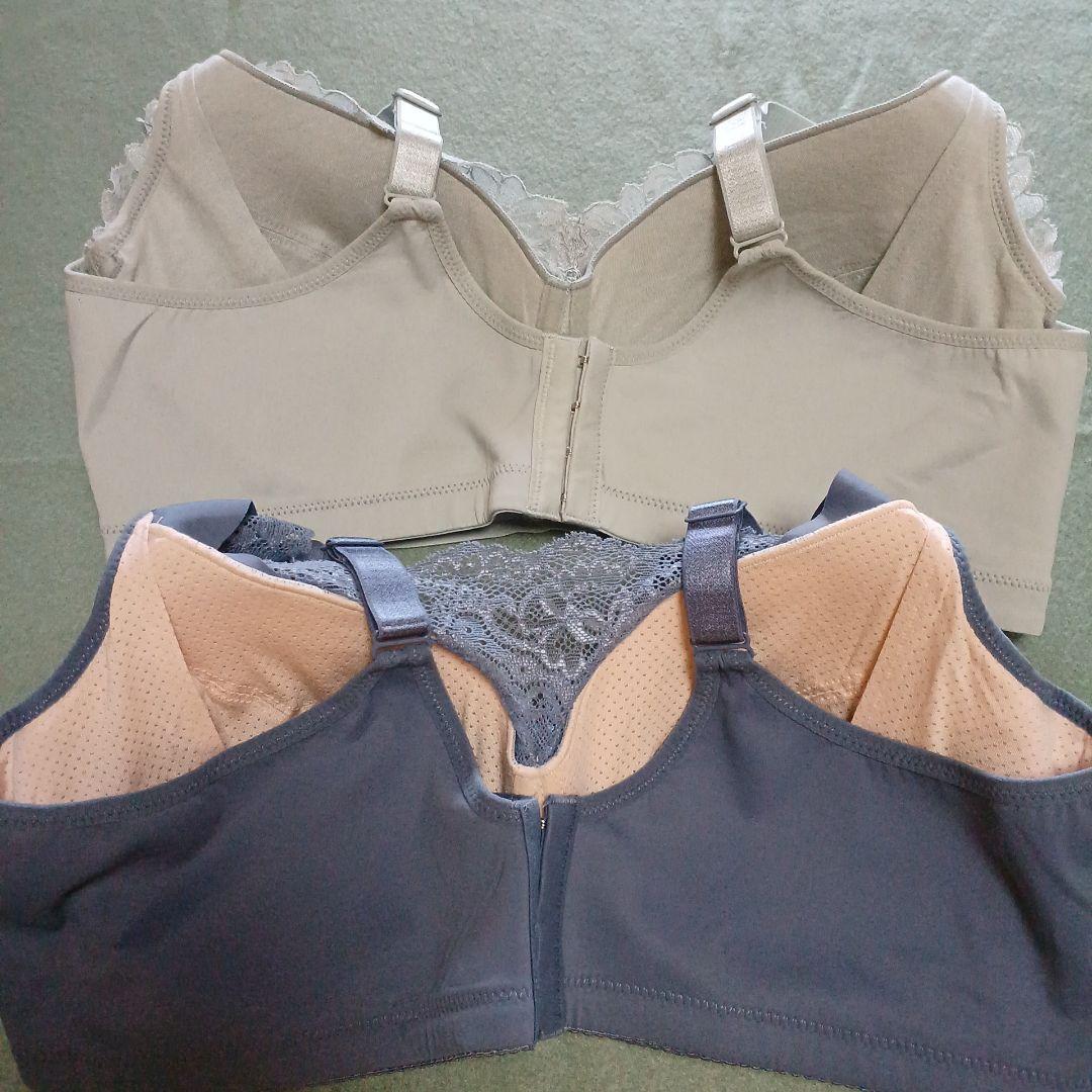 ナノなの。　乳ガン切除用ブラジャー2点セットシリコンパット2点セット