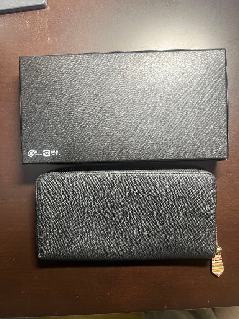 Paul Smith ブラック長財布 PSC785