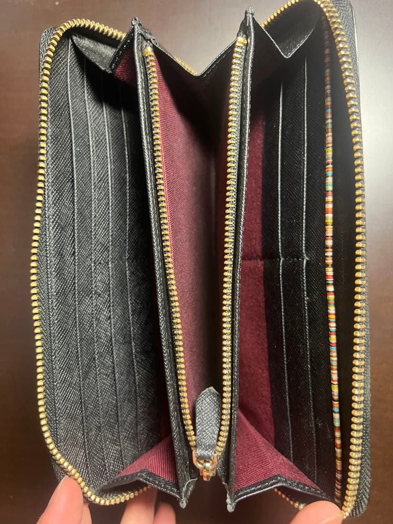 Paul Smith ブラック長財布 PSC785