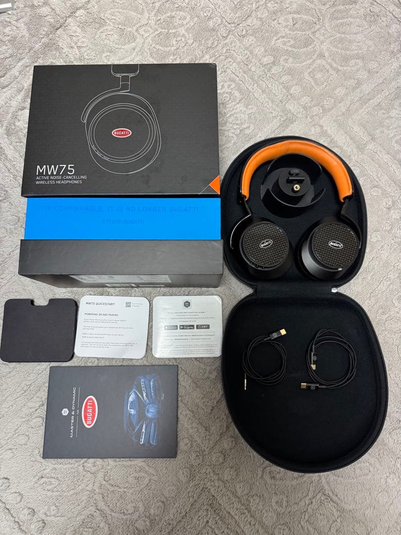 MASTER ＆ DYNAMIC MW75 ブガッティ限定モデル