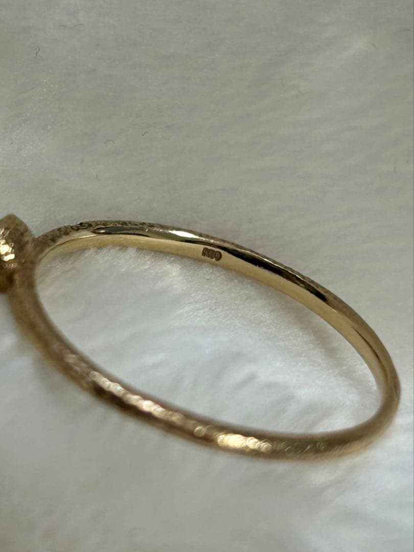 ブルーム　k10 スターダスト加工　リング　１３号