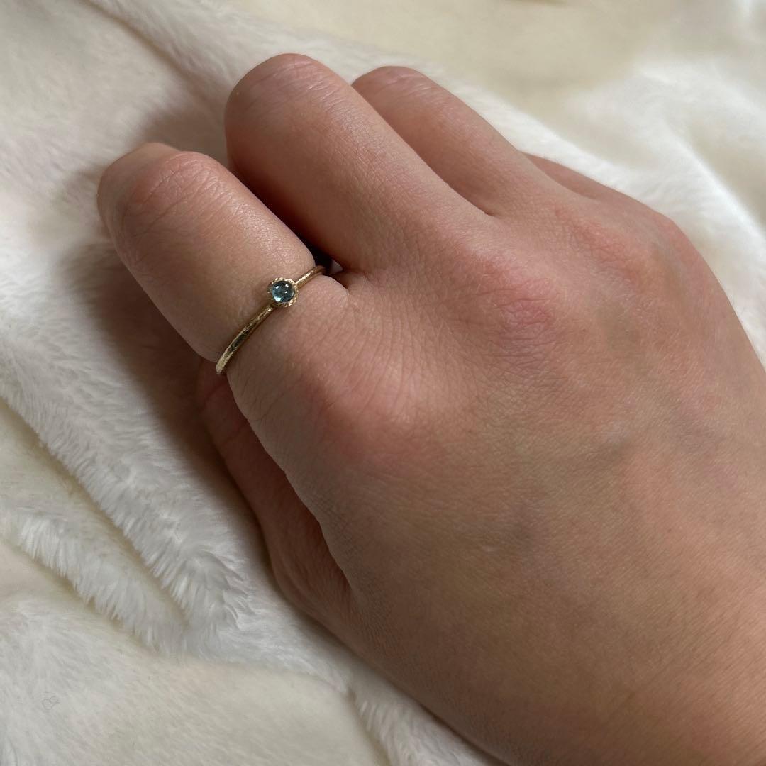 ブルーム　k10 スターダスト加工　リング　１３号