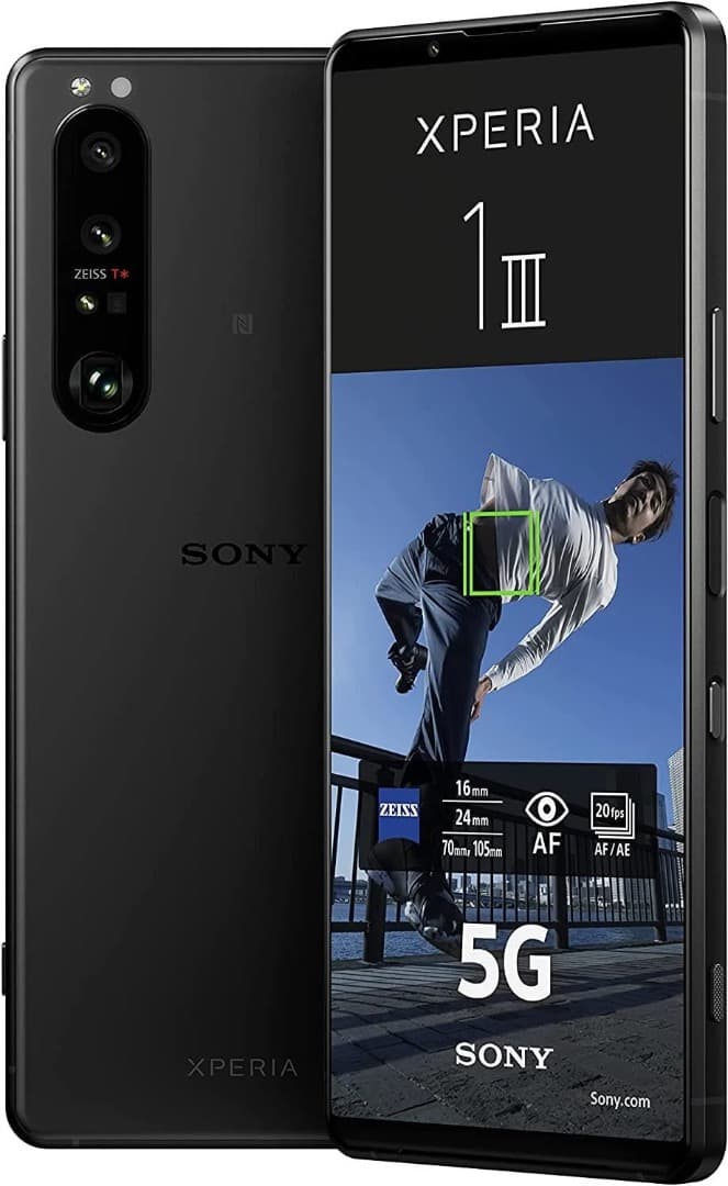 SONY Xperia 1 III SOG03 フロストブラック トリプルカメラ