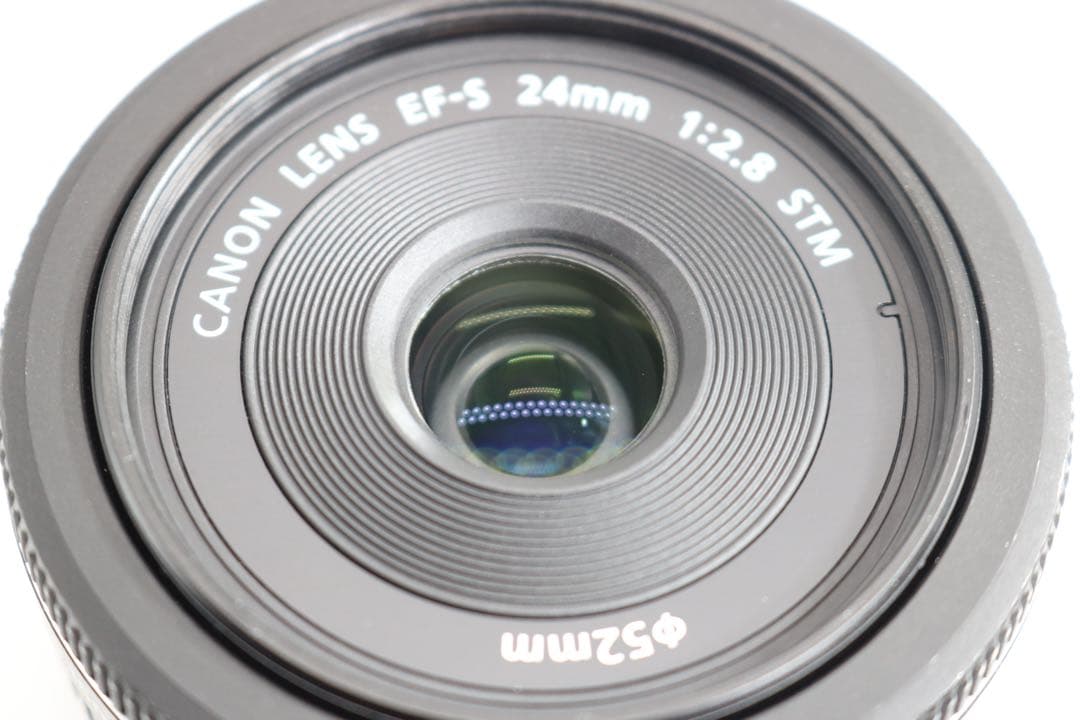 新品級 【Canon EF-S 24mm F2.8 STM】単焦点レンズ