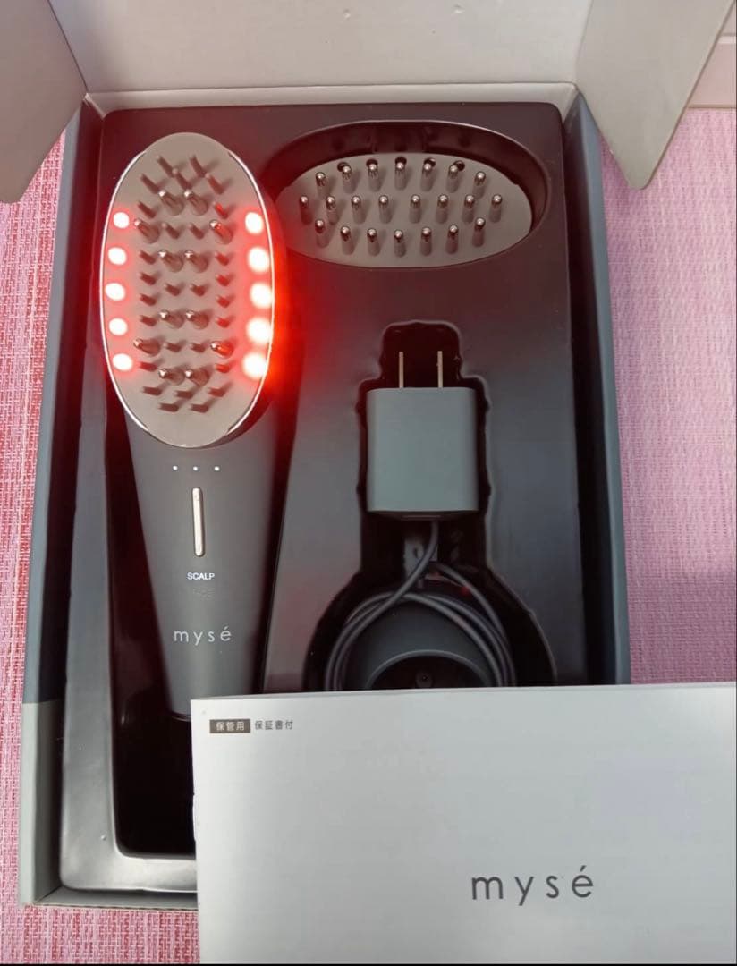 【使用回数10未満】ヤーマン　ミーゼスカルプリフトアクティブMS-80G グレー