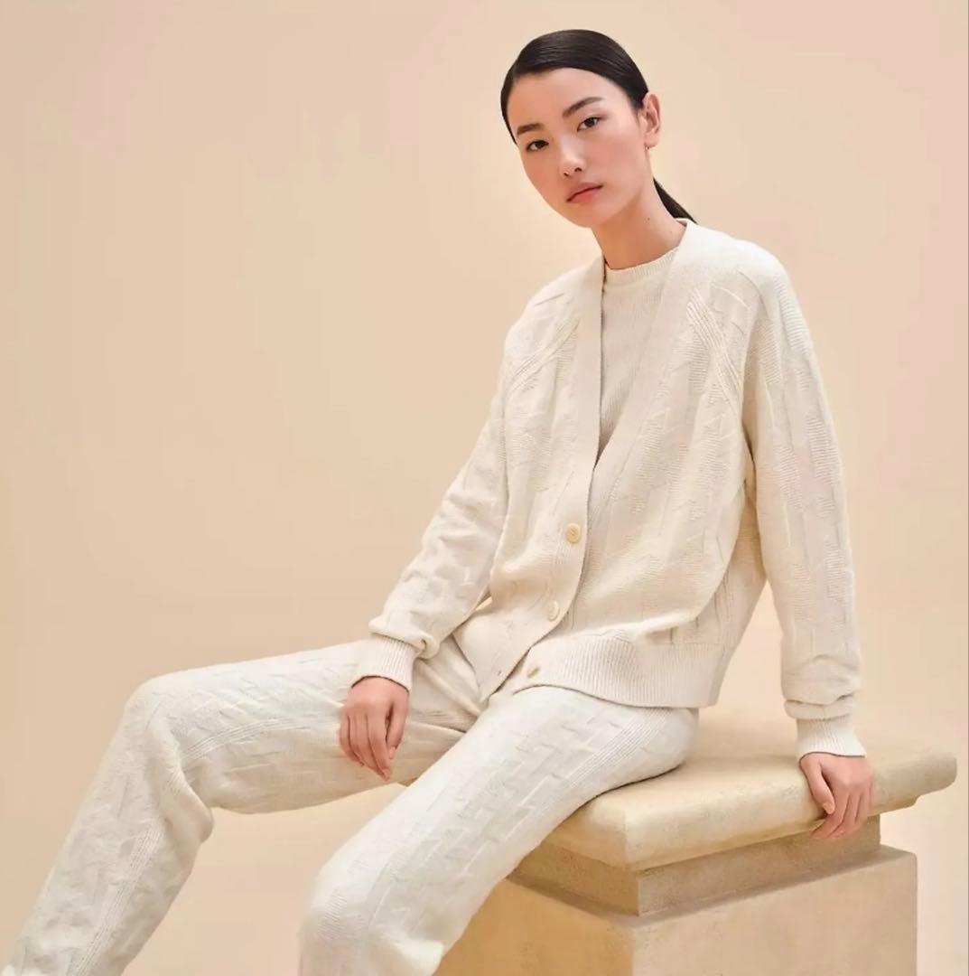 HERMES カーディガン