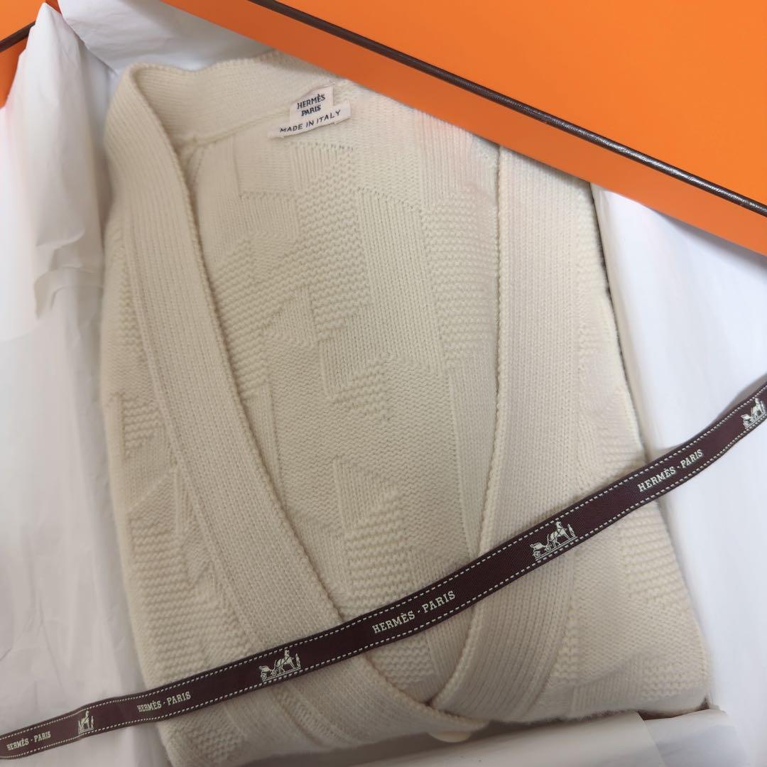 HERMES カーディガン