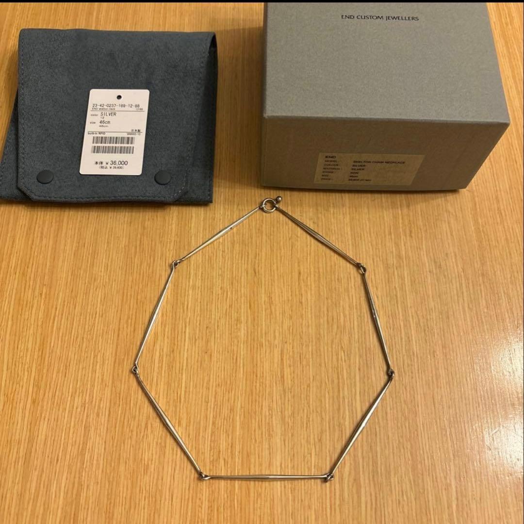 END CUSTOM JEWELLERS ネックレス 46cm 定価39,600