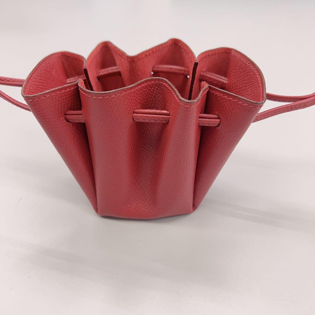 HERMES エルメス ヴェスパポーチ　レッド