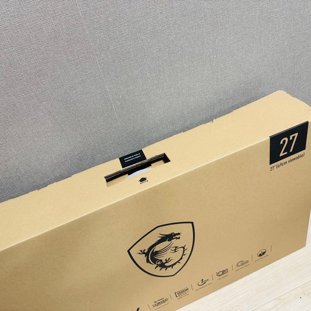 SI（エムエスアイ） 湾曲パネル搭載ゲーミングモニター G274CV