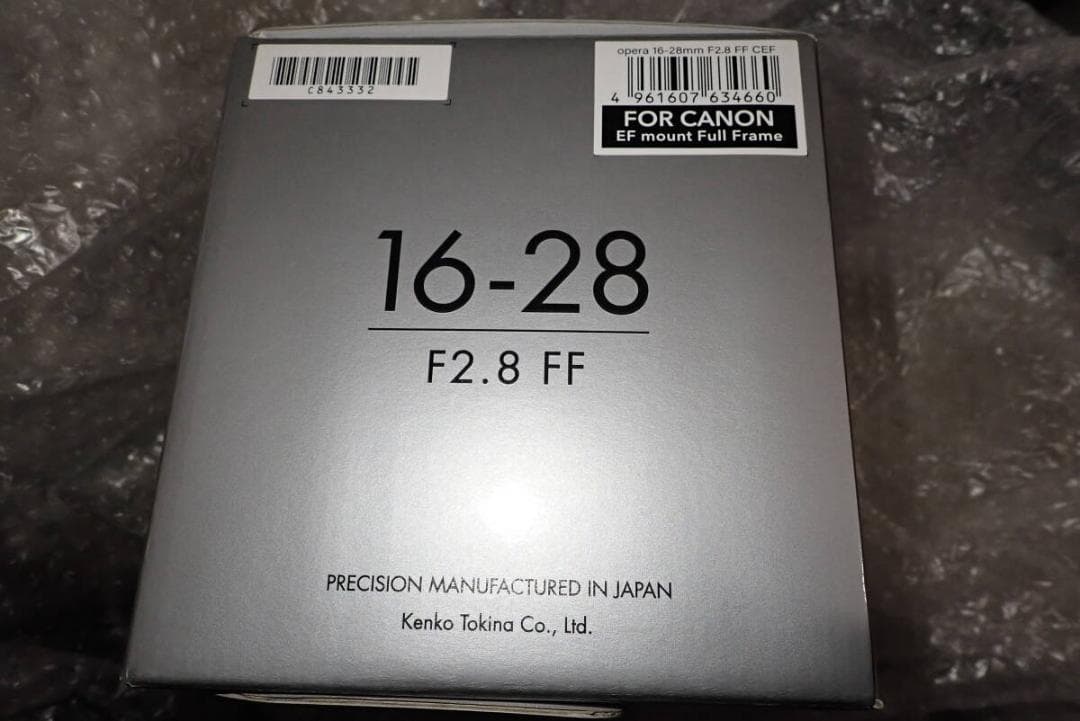 s*e様 opera 16-28mm F2.8 FF キヤノンEFマウント用　T
