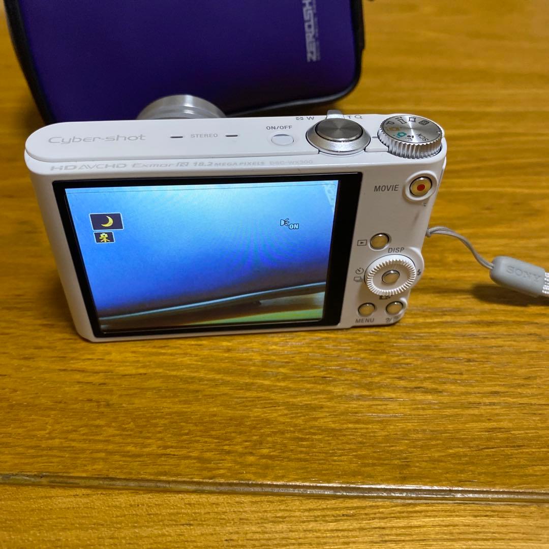 動作確認済みSony Cyber-Shot DSC-WX300 ホワイト