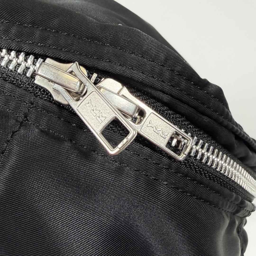 【未使用級】ポーター　ボディバッグ　ナイロン　タンカー　ブラック　メンズ