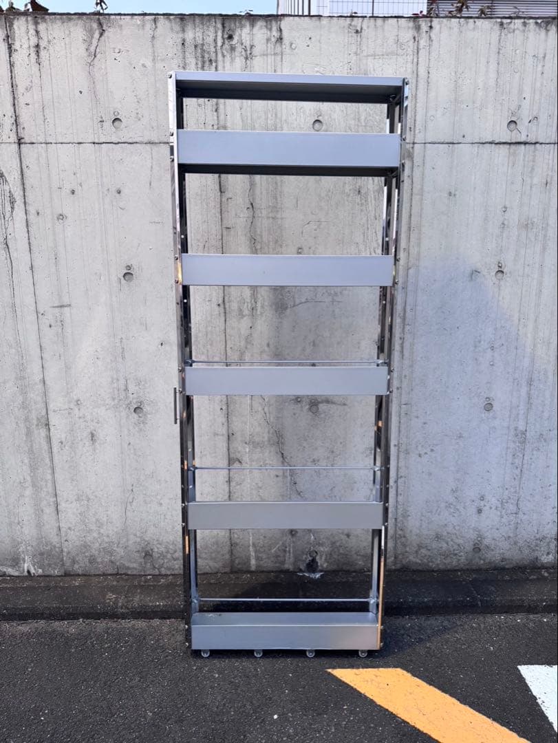 ディノス　ステンレスすきま収納シリーズ ハイタイプ キッチンラック