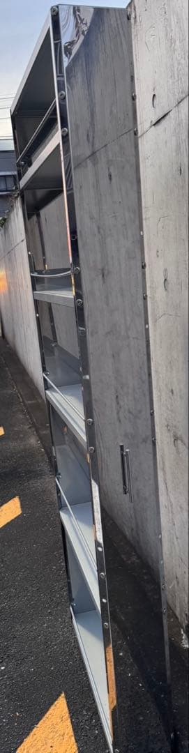 ディノス　ステンレスすきま収納シリーズ ハイタイプ キッチンラック