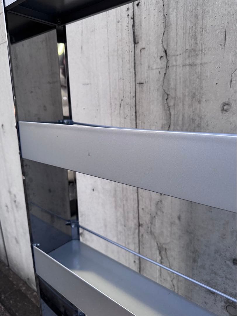 ディノス　ステンレスすきま収納シリーズ ハイタイプ キッチンラック