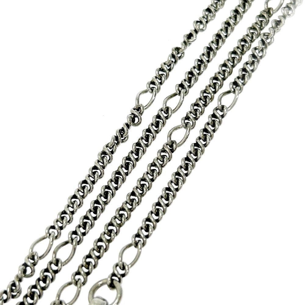 GUCCI グッチ メタルクリスタル ライオンヘッド ロングネックレス シルバー