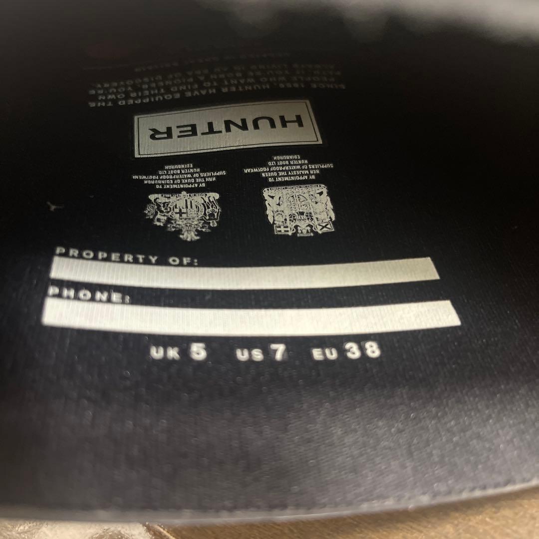 新品　HUNTER ハンター　レインブーツ