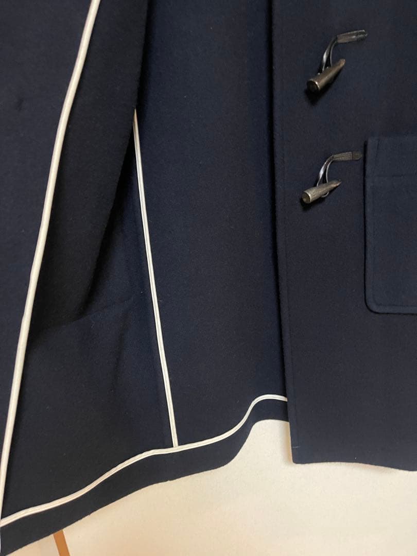 ドレステリア　ネイビー ダッフルコート ロング