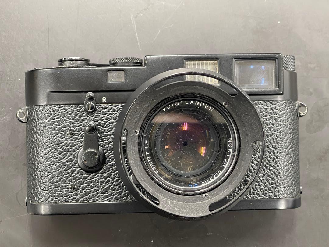 1時間タイムセール.Leica M2 Nokton 35mm F1.4 フード付