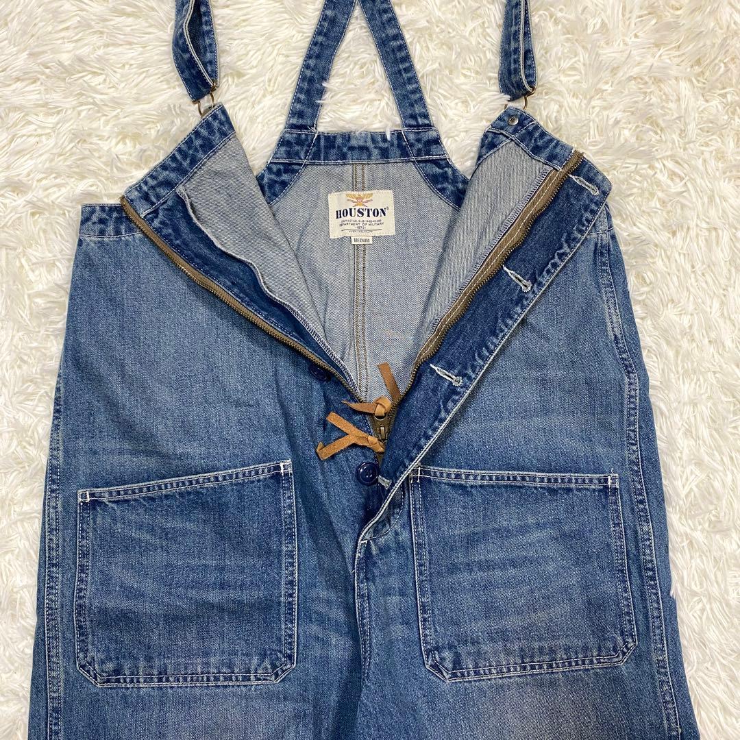 完売品✨HOUSTON デニム デッキパンツ オーバーオール
