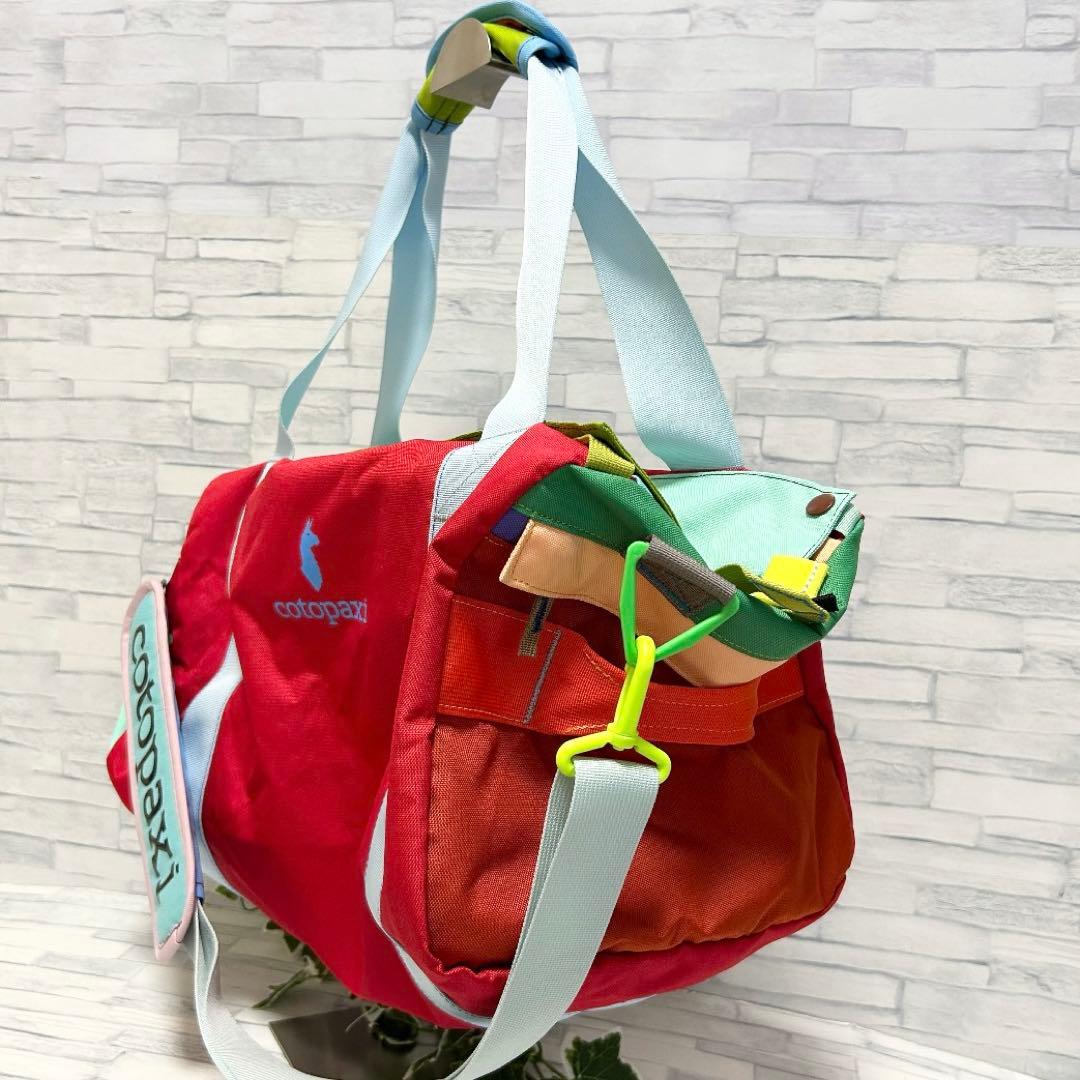 ほぼ新品✨コトパクシ 3way ボストンバッグ【35L】マルチカラー 大容量