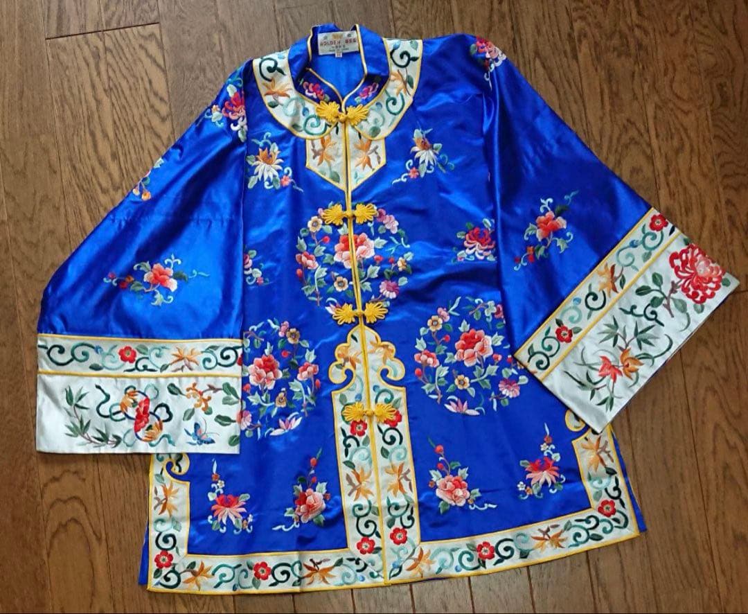 中国 シルク パジャマ 男女兼用　ハロウィン