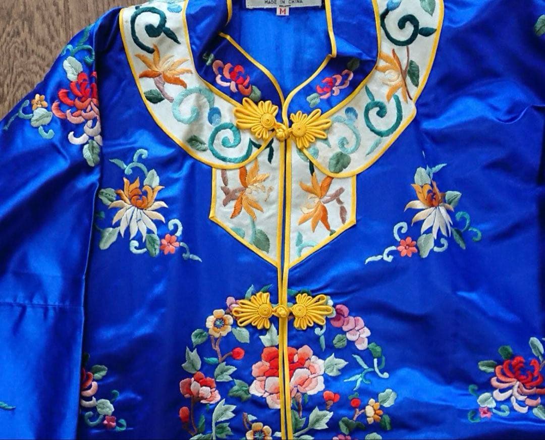 中国 シルク パジャマ 男女兼用　ハロウィン