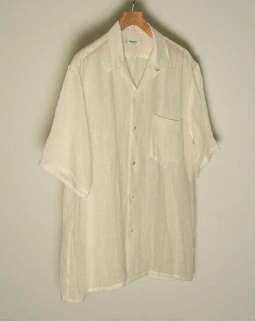 MAATEE&SONS OPEN COLLAR SHIRTS ドSLINEN 2