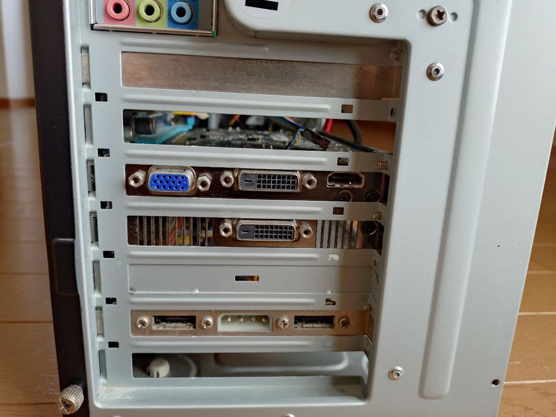 自作ATX core2 Quad　HDD無し